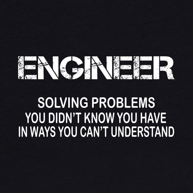 Understanding Engineers Funny Engineering Gift Teachers Students Profession by ExprezzDesigns